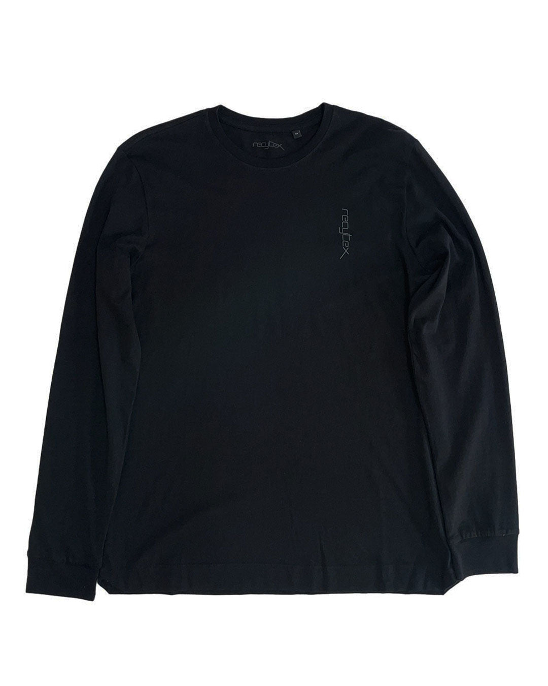 Vertical T-Shirt Long Sleeve - Black